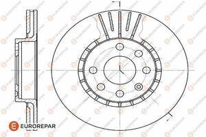 Фото Автозапчастина EUROREPAR 1618883980