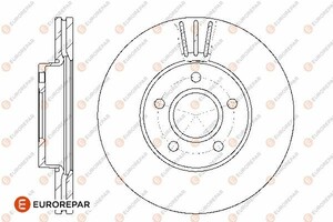Фото Гальмівний диск EUROREPAR 1667854880