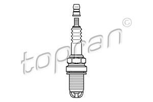 Фото Свічка запалювання Topran 205 039 445