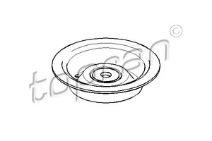Фото Подшипник качения, опора амортизационной стойки Topran 205 454 755