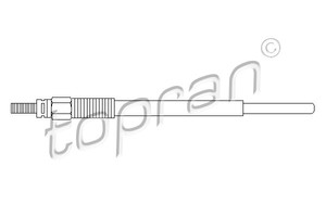 Фото Свічка розжарення Topran 302 506 105