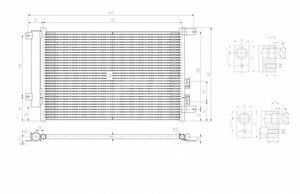 Фото Конденсатор, система кондиціонування повітря Hart 603034