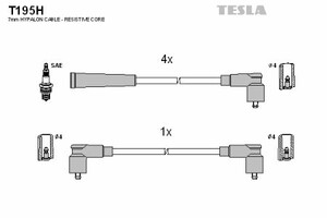 Фото Комплект дротів запалювання TESLA T195H