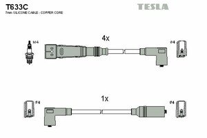 Фото Комплект дротів запалювання TESLA T633C