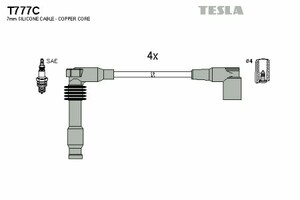 Фото Комплект дротів запалювання TESLA T777C