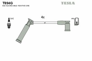 Фото Комплект дротів запалювання TESLA T894G