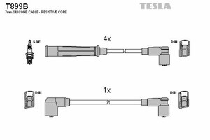 Фото Комплект дротів запалювання TESLA T899B