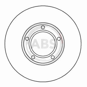 Фото Гальмівний диск ABS 15814