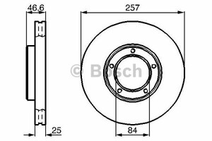 Фото Гальмівний диск Bosch 0 986 478 397