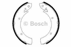 Фото Комплект гальмівних колодок Bosch 0 986 487 315