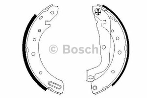 Фото Комплект гальмівних колодок Bosch 0 986 487 583