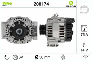 Фото Генератор Valeo 200174