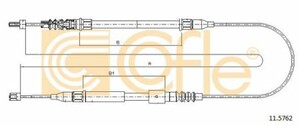 Фото Трос, паркувальна гальмівна система Cofle 11.5762