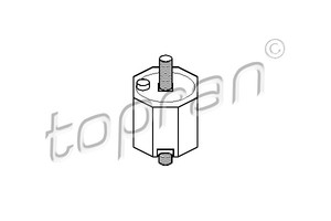 Фото Подвеска, ступенчатая коробка передач Topran 500 006 755