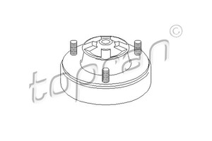 Фото Опора амортизаційної стійки Topran 500 053 755