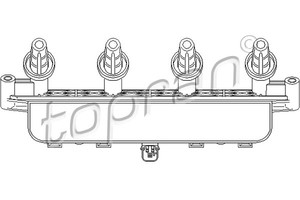 Фото Коммутатор, система зажигания Topran 721 405 755