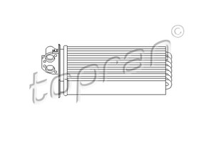 Фото Теплообмінник, отоплення салону Topran 721 424 755
