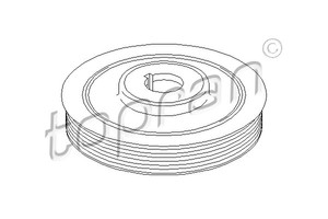 Фото Ременный шкив, коленчатый вал Topran 721 975 585