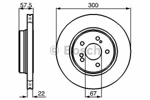 Фото Гальмівний диск Bosch 0 986 478 793