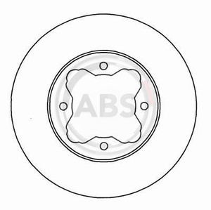 Фото Гальмівний диск ABS 16038