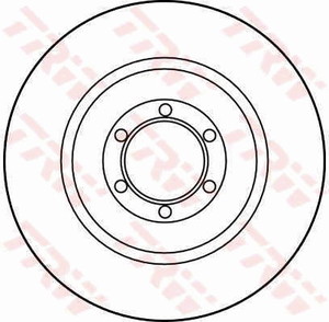 Фото Гальмівний диск TRW DF1715