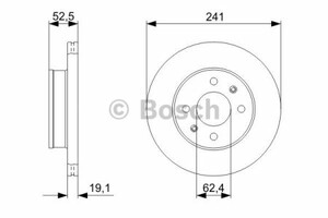 Фото Гальмівний диск Bosch 0 986 479 289