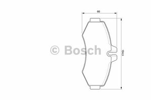 Фото Гальмівні колодки Bosch 0 986 424 476