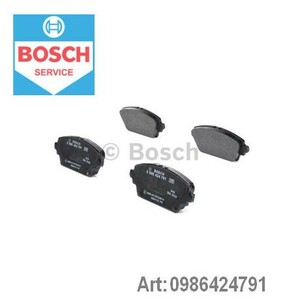 Фото Колодки гальмівні дискові Bosch 0 986 424 791