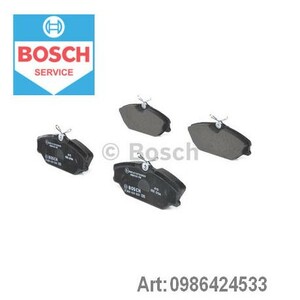 Фото Комплект гальмівних колодок, дискове гальмо Bosch 0 986 424 533