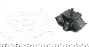 Фото Подушка КПП MB E-class (W124) (трапеція) (ззаду) Meyle 014 024 0005