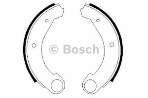 Фото Комплект гальмівних колодок Bosch 0 986 487 322