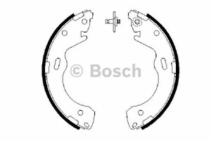 Фото Комплект гальмівних колодок Bosch 0 986 487 654