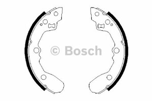 Фото Комплект гальмівних колодок Bosch 0 986 487 688