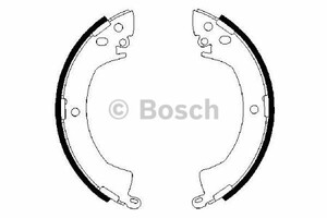 Фото Комплект гальмівних колодок Bosch 0 986 487 207