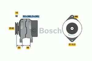 Фото Генератор Bosch 0 986 043 990