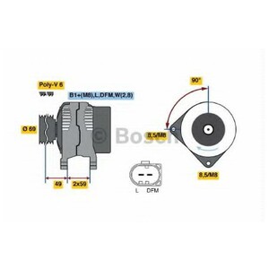 Фото Генератор Bosch 0 124 325 022