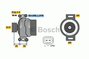 Фото Генератор Bosch 0 124 515 095