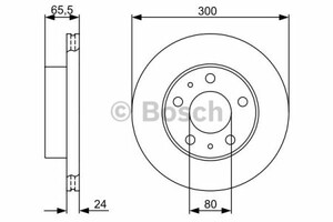 Фото Гальмівний диск Bosch 0 986 479 314