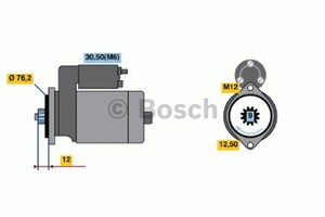 Фото Стартер Bosch 0 986 021 910