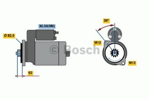 Фото Стартер Bosch 0 986 022 460