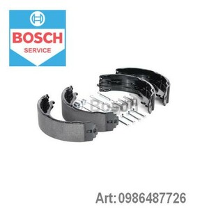 Фото Колодки гальмівні барабанні Bosch 0 986 487 726