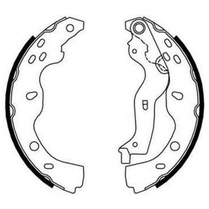 Фото Комплект гальмівних колодок Bosch 0 986 487 731