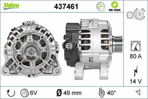 Фото Генератор Valeo 437461