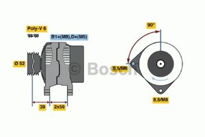 Фото Генератор Bosch 0 124 515 090