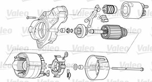 Фото Стартер Valeo D7E20