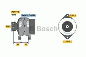 Фото Генератор Bosch 0 986 047 771