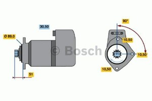 Фото Стартер Bosch 0 986 011 590