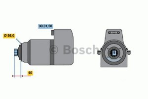 Фото Стартер Bosch 0 986 012 970