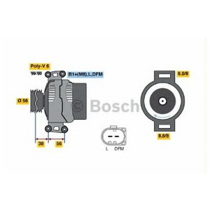 Фото Генератор Bosch 0 124 525 088