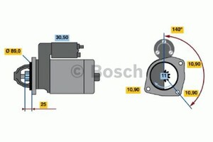 Фото Стартер Bosch 0 986 017 290